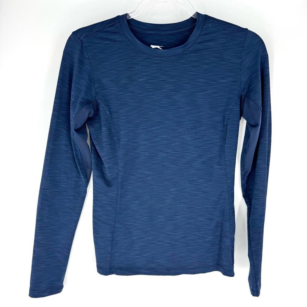 Slazenger Golf‎ Long Sleeve T-shirt Navy XS
